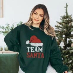Personalised Team Santa Sweatshirt, Matching Christmas Jumper, Personalised Xmas Sweatshirt For Men Women, Personalized Christmas Gift 14 Personalised Team Santa Sweatshirt, Matching Christmas Jumper, Personalised Xmas Sweatshirt For Men Women, Personalized Christmas Gift -Jewellery Paradise il fullxfull.4150143068 jqtn