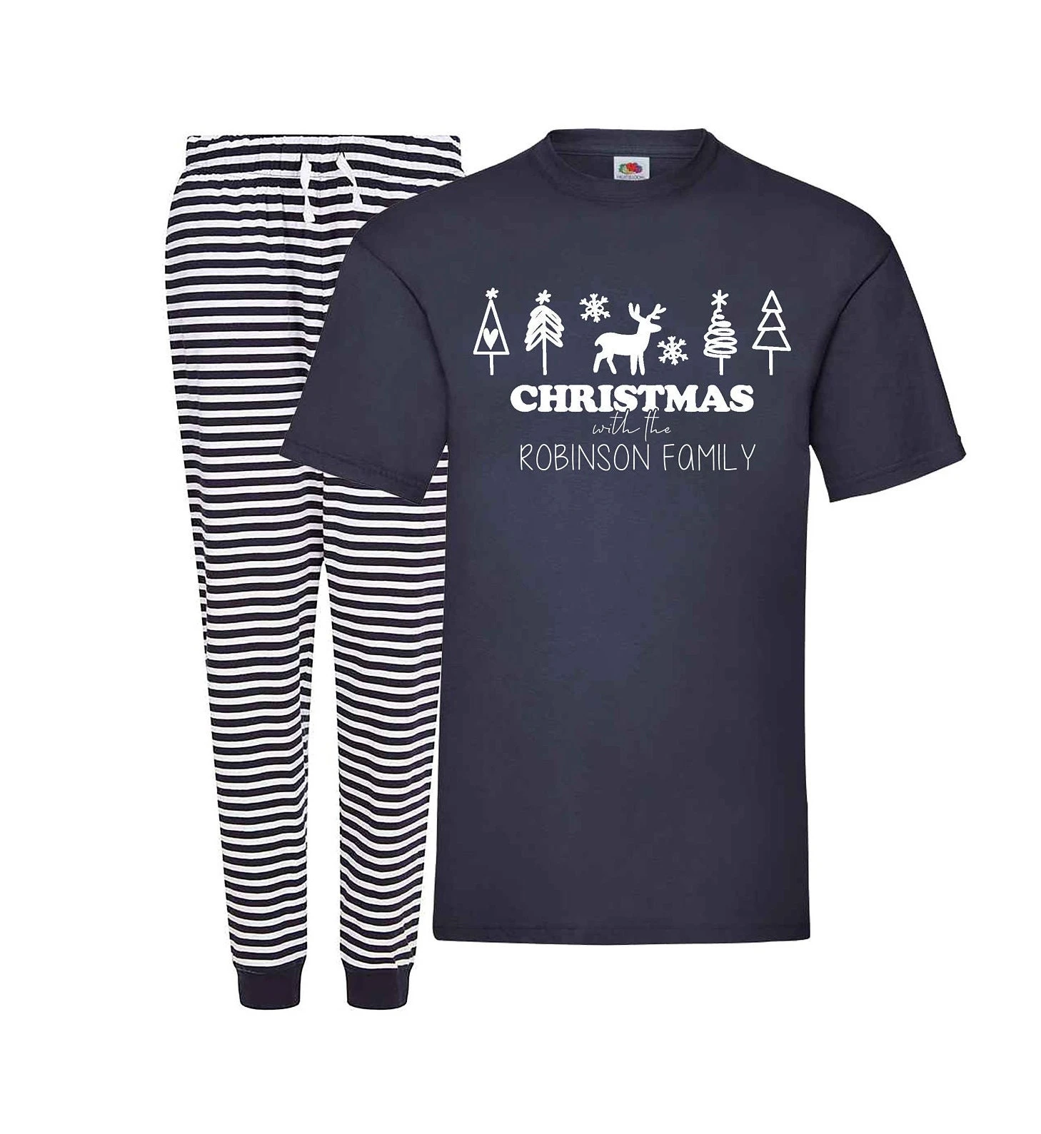 Matching Family Christmas Pyjamas, Christmas Eve Pyjamas, Christmas Eve Box, Matching PJs 3XL 5 Matching Family Christmas Pyjamas, Christmas Eve Pyjamas, Christmas Eve Box, Matching PJs 3XL - Image 3