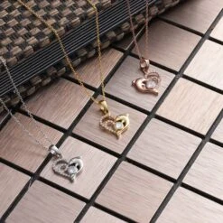 Heart Necklace, Heart Pendant, Summer Jewellery, Christmas Gift Necklace, Love Necklace, Heart, Heart Jewelry, Neclace For Women, Gift Neckl -Jewellery Paradise il fullxfull.4160094551 hlsx