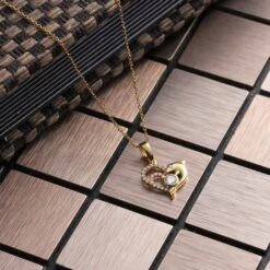 Heart Necklace, Heart Pendant, Summer Jewellery, Christmas Gift Necklace, Love Necklace, Heart, Heart Jewelry, Neclace For Women, Gift Neckl -Jewellery Paradise il fullxfull.4160094777 6pi9