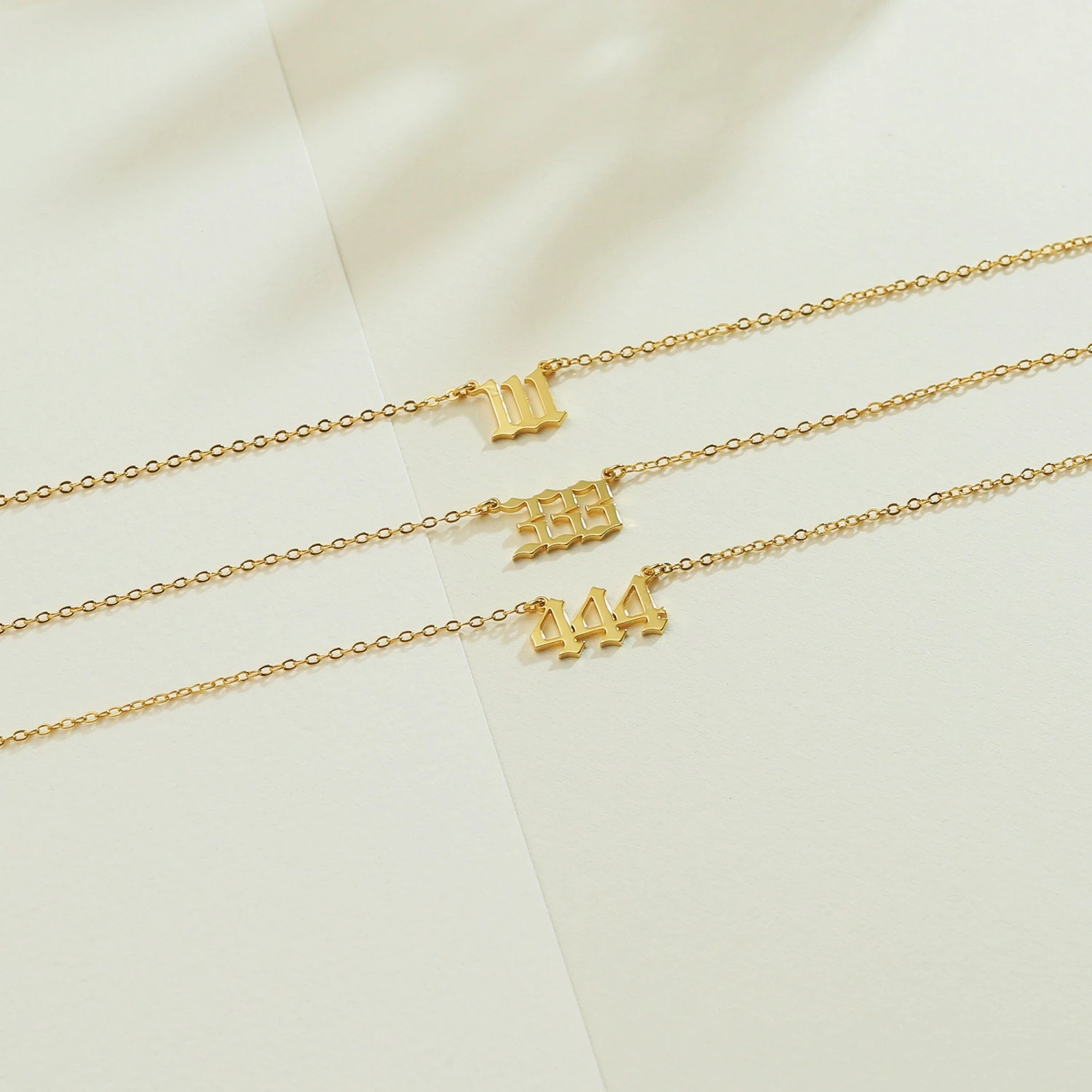 Personalized Number Necklace,Gold Angel Number Necklace,Lucky Number,Mens Necklace,Personalized Gifts,Christmas Gift For Her 5 Personalized Number Necklace,Gold Angel Number Necklace,Lucky Number,Mens Necklace,Personalized Gifts,Christmas Gift For Her - Image 3