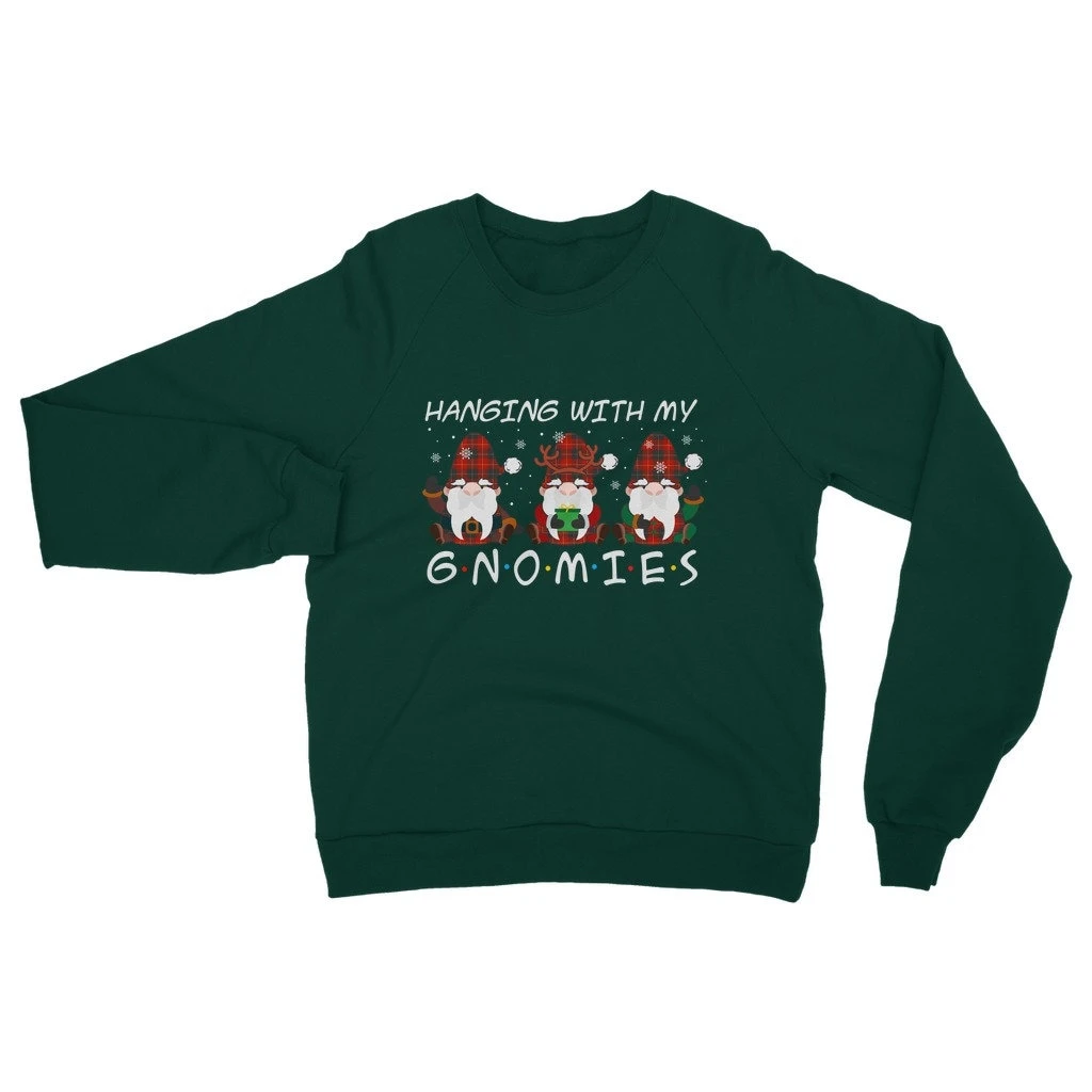 Christmas Sweatshirt, Hanging With My Gnomies Sweatshirt, Funny Christmas Jumper, Xmas Sweatshirt For Men Women, Christmas Gnome Gift 6 Christmas Sweatshirt, Hanging With My Gnomies Sweatshirt, Funny Christmas Jumper, Xmas Sweatshirt For Men Women, Christmas Gnome Gift - Image 4