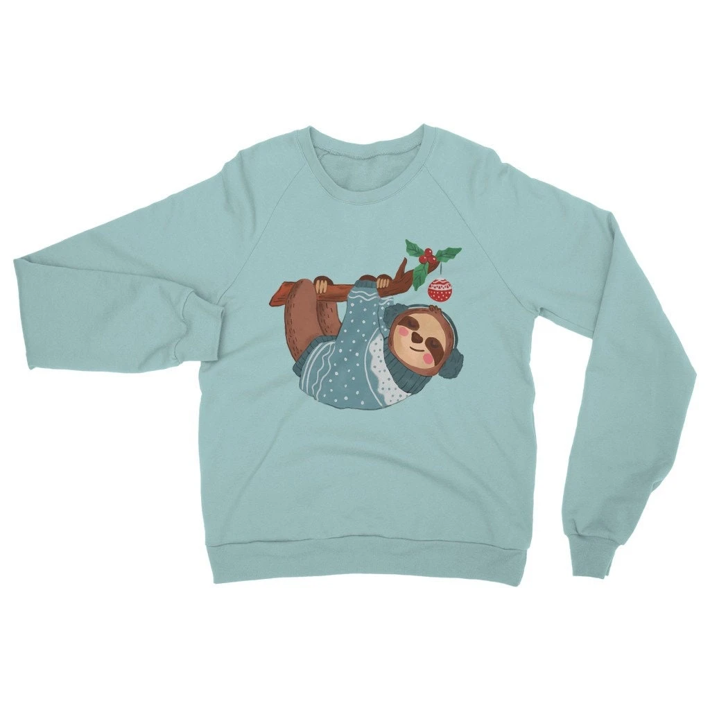 Christmas Sweatshirt, Sloth Sweatshirt, Cute Animal Christmas Jumper, Xmas Sweatshirt For Men Women, Christmas Gift 5 Christmas Sweatshirt, Sloth Sweatshirt, Cute Animal Christmas Jumper, Xmas Sweatshirt For Men Women, Christmas Gift - Image 3