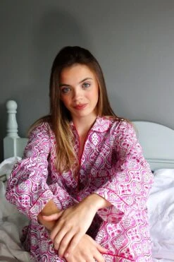 Pure 100% Breathable Organic Cotton Pyjamas,long Cotton Ladies Pj Set,unique Print Christmas Pajama,pretty Women’s Sleepwear,gift For Her,.. 12 Pure 100% Breathable Organic Cotton Pyjamas,long Cotton Ladies Pj Set,unique Print Christmas Pajama,pretty Women’s Sleepwear,gift For Her,.. -Jewellery Paradise il fullxfull.4173098319 fop4