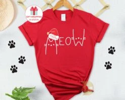 Funny Christmas Cat Shirt, Cat Lover TShirt For Women, Cat Lover Gift, Cat Mum Shirt, Christmas Gifts For Friends UK -Jewellery Paradise il fullxfull.4184585258 q4e7