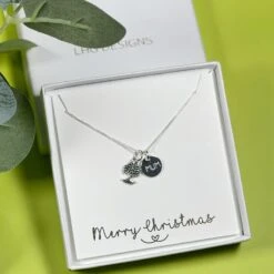 Personalised Treeof Life Name Necklace, Sterling Silver, Gift For Mum, Tree Of Life Necklace, Christmas Gift, Christmas Gift For Mum, -Jewellery Paradise il fullxfull.4187137666 jhgu