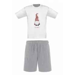 Personalised Mens Christmas Gonk Pyjamas. Pjs For Him. Mens Pyjamas. Pjs For Him. Christmas Eve Pyjamas. Family Pyjamas. Matching Pyjamas.