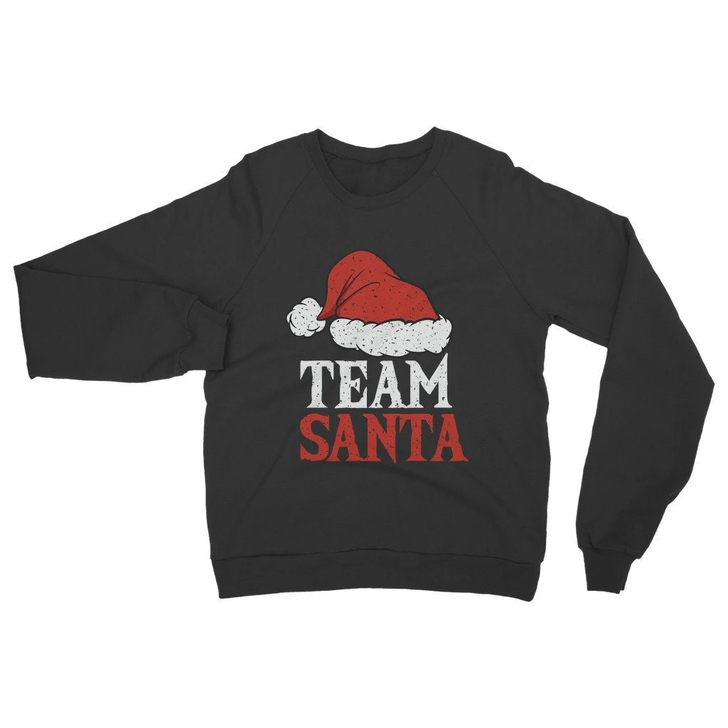 Personalised Team Santa Sweatshirt, Matching Christmas Jumper, Personalised Xmas Sweatshirt For Men Women, Personalized Christmas Gift 8 Personalised Team Santa Sweatshirt, Matching Christmas Jumper, Personalised Xmas Sweatshirt For Men Women, Personalized Christmas Gift - Image 6