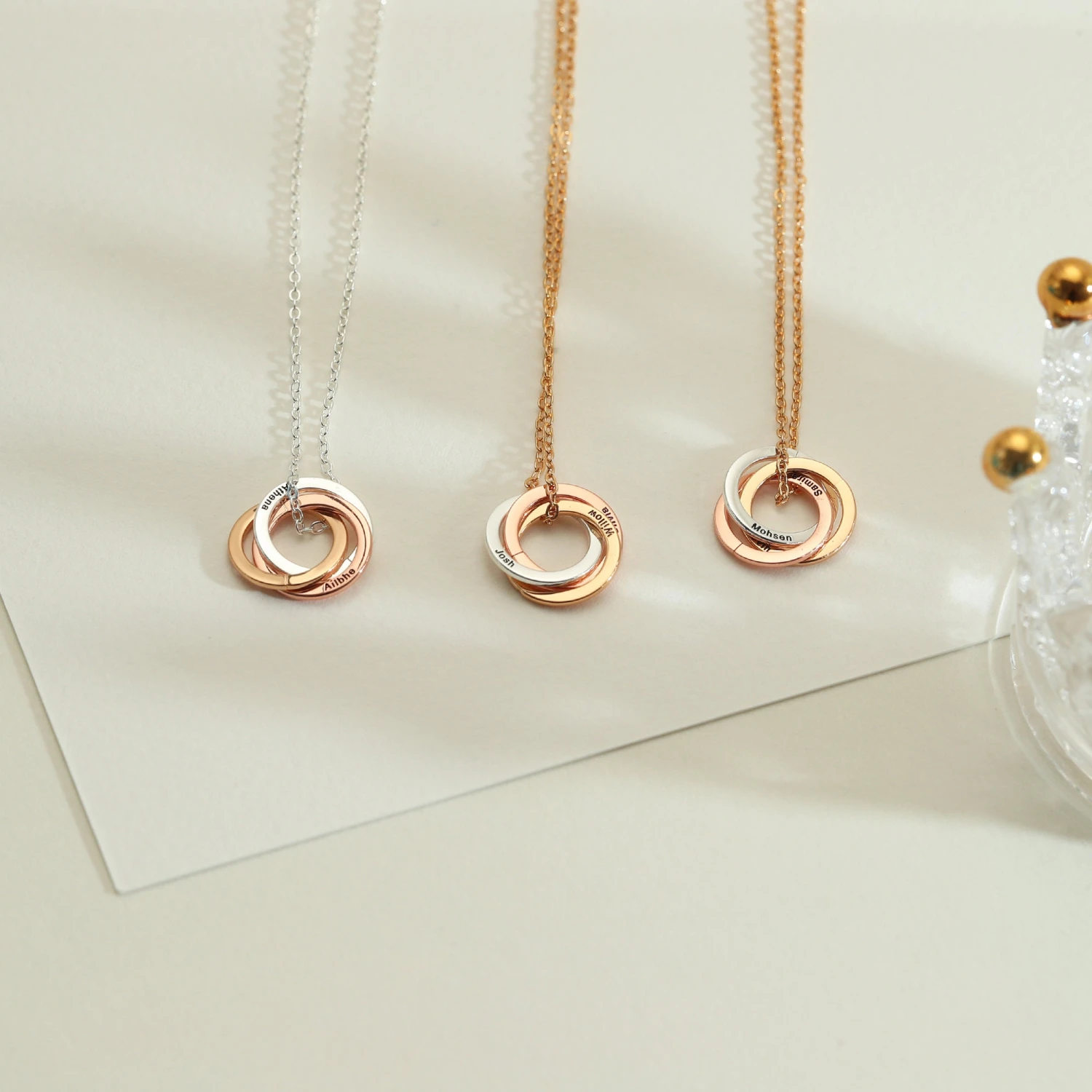 Family Name Necklace,Personalized Gifts For Mom,Circle Name Necklace,Mothers Necklace,Mum Gift,Family Necklace,Christmas Gifts 6 Family Name Necklace,Personalized Gifts For Mom,Circle Name Necklace,Mothers Necklace,Mum Gift,Family Necklace,Christmas Gifts - Image 4