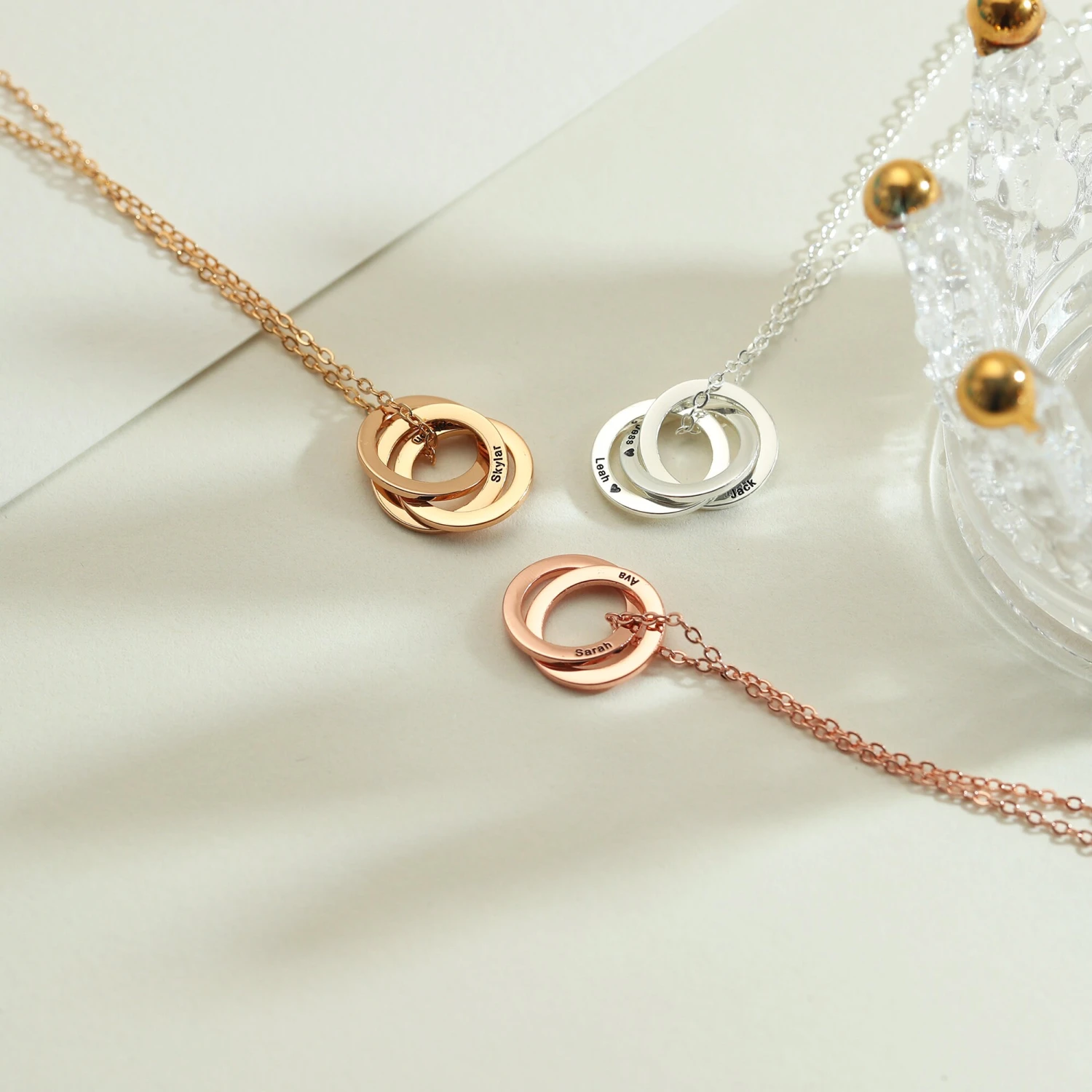 Family Name Necklace,Personalized Gifts For Mom,Circle Name Necklace,Mothers Necklace,Mum Gift,Family Necklace,Christmas Gifts 8 Family Name Necklace,Personalized Gifts For Mom,Circle Name Necklace,Mothers Necklace,Mum Gift,Family Necklace,Christmas Gifts - Image 6