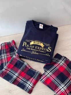 Polar Express Matching Family Christmas Pyjamas, XXL Pyjamas, Christmas Eve Box, Matching PJs, We Believe -Jewellery Paradise il fullxfull.4200546476 t9le