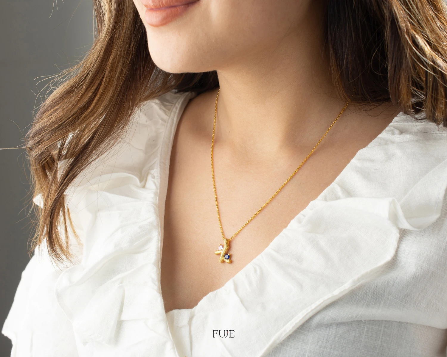 Personalized Cactus Necklace With Birthstones, Personalised Necklace, Christmas Gift For Her, Birthstone Necklace, Silver Handmade Jewellery 6 Personalized Cactus Necklace With Birthstones, Personalised Necklace, Christmas Gift For Her, Birthstone Necklace, Silver Handmade Jewellery - Image 4