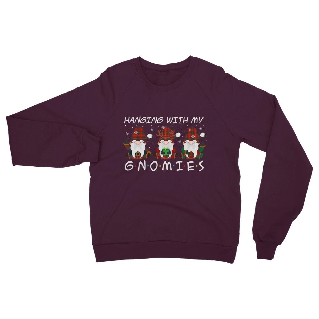 Christmas Sweatshirt, Hanging With My Gnomies Sweatshirt, Funny Christmas Jumper, Xmas Sweatshirt For Men Women, Christmas Gnome Gift 11 Christmas Sweatshirt, Hanging With My Gnomies Sweatshirt, Funny Christmas Jumper, Xmas Sweatshirt For Men Women, Christmas Gnome Gift - Image 9