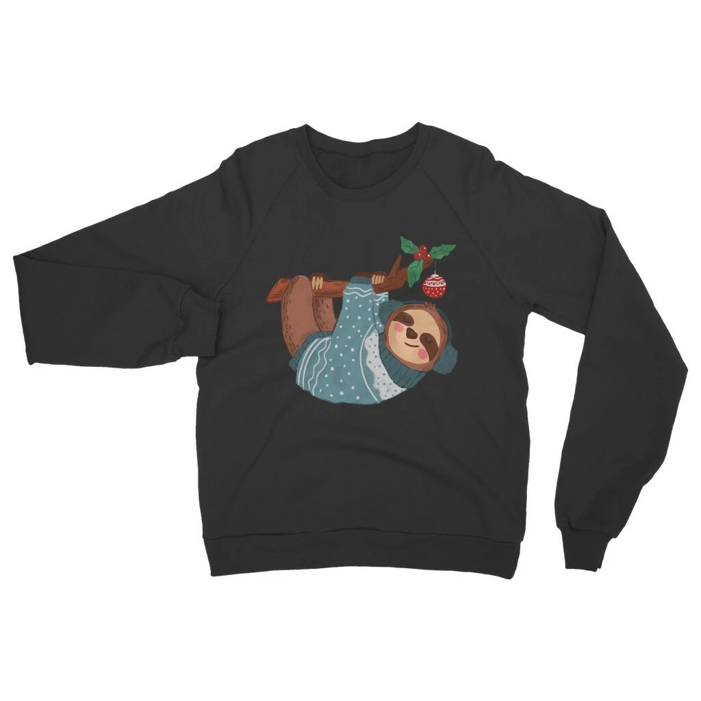 Christmas Sweatshirt, Sloth Sweatshirt, Cute Animal Christmas Jumper, Xmas Sweatshirt For Men Women, Christmas Gift 4 Christmas Sweatshirt, Sloth Sweatshirt, Cute Animal Christmas Jumper, Xmas Sweatshirt For Men Women, Christmas Gift - Image 2