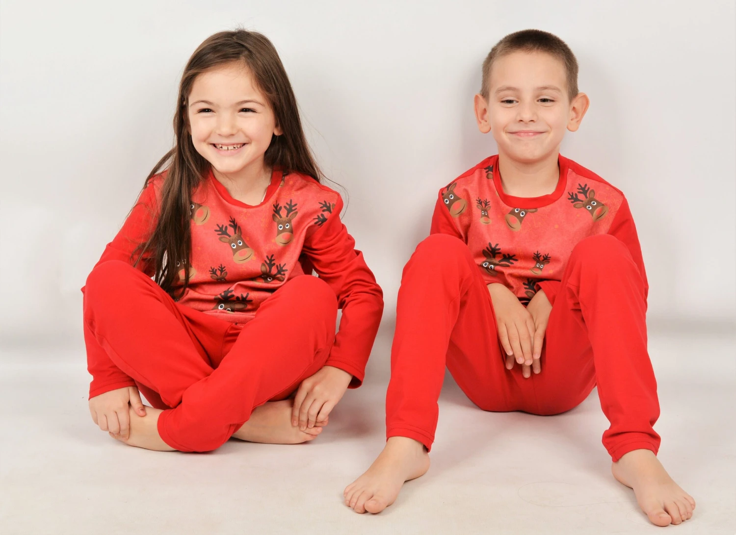 Family Christmas Pajamas, Rudolph Xmas Pajamas, Matching Family Pajamas, Family Christmas Pj's, Christmas Family Pajama Shirts 4 Family Christmas Pajamas, Rudolph Xmas Pajamas, Matching Family Pajamas, Family Christmas Pj's, Christmas Family Pajama Shirts - Image 2