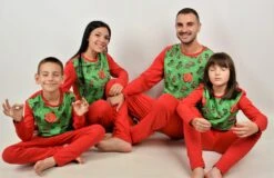 Christmas Matching Family Pajamas, Holiday Pj's, Family Xmas Outfit, Christmas Family Gift, Matching Jammies, Adult Baby Todder Xmas Pajamas