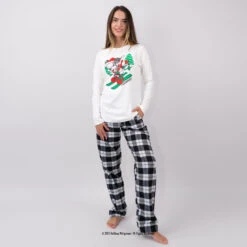 Holiday Pajamas, Matching Family Christmas Pajamas, Mouse Jammies, Xmas Family Pjs, Plaid Pajamas, Secret Santa Gift, Christmas Vacation Pjs -Jewellery Paradise il fullxfull.4213660269 6cyj
