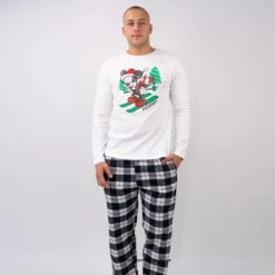 Holiday Pajamas, Matching Family Christmas Pajamas, Mouse Jammies, Xmas Family Pjs, Plaid Pajamas, Secret Santa Gift, Christmas Vacation Pjs -Jewellery Paradise il fullxfull.4213660287 hh3j