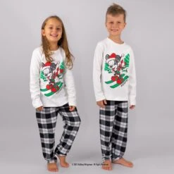 Holiday Pajamas, Matching Family Christmas Pajamas, Mouse Jammies, Xmas Family Pjs, Plaid Pajamas, Secret Santa Gift, Christmas Vacation Pjs -Jewellery Paradise il fullxfull.4213660289 e37u