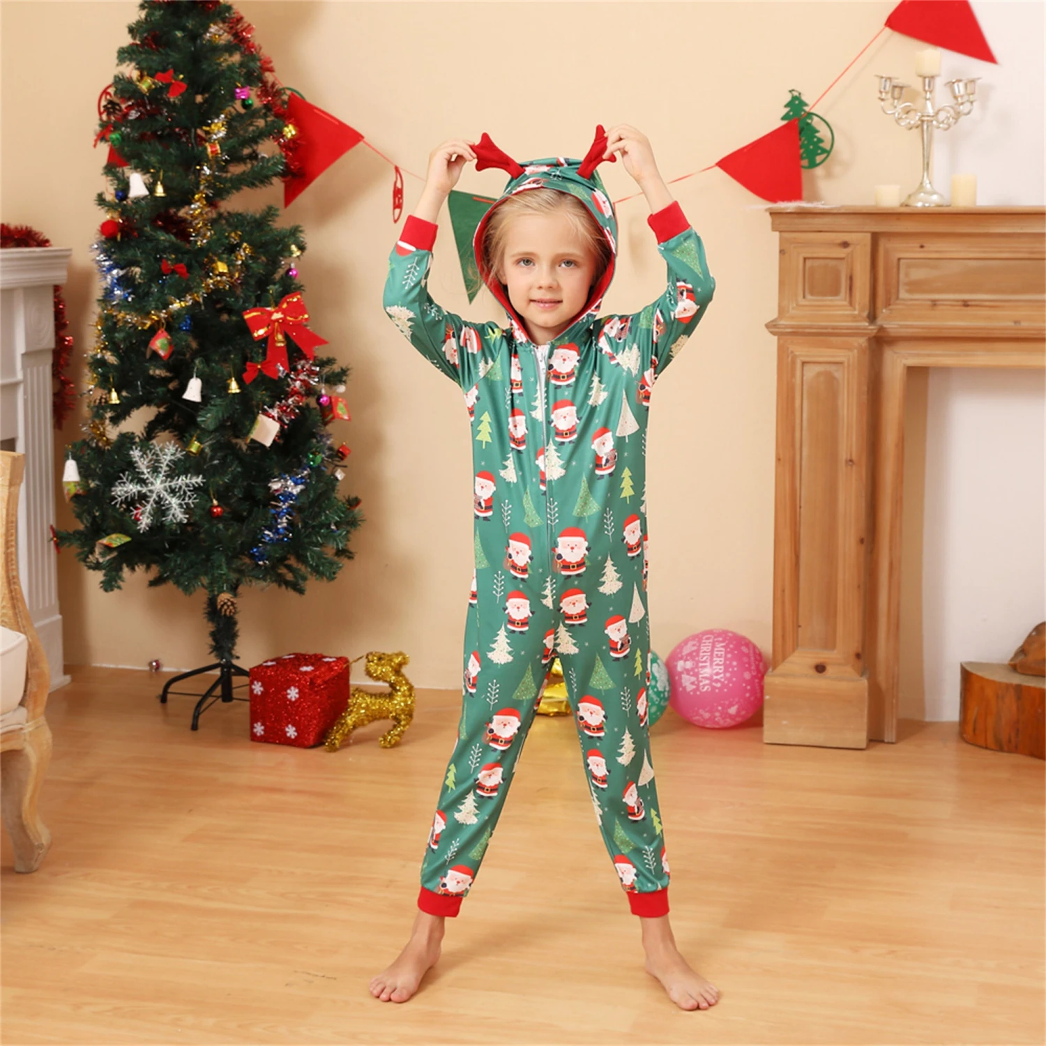 2022 Family Matching Christmas Pjamas Couples Matching Sleepwear Christmas Pajamas Outfit 4 2022 Family Matching Christmas Pjamas Couples Matching Sleepwear Christmas Pajamas Outfit - Image 2