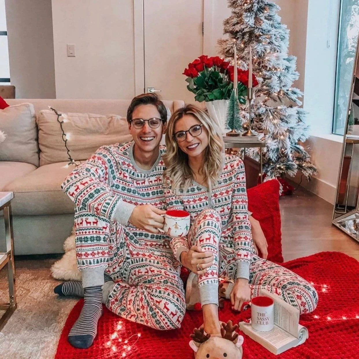 Christmas Family Matching Pajamas Set Adult Kid Christmas Family Matching Outfits 2023 Christmas Family Pj’s Romper Mum Dad Kids Pjs 4 Christmas Family Matching Pajamas Set Adult Kid Christmas Family Matching Outfits 2023 Christmas Family Pj’s Romper Mum Dad Kids Pjs - Image 2