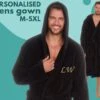 Personalised Mens Dressing Gown Hooded Energy Saving Robe Embroidered Name Gift Idea Christmas Dad Husband Boyfriend Father Valentine's Day 1 Personalised Mens Dressing Gown Hooded Energy Saving Robe Embroidered Name Gift Idea Christmas Dad Husband Boyfriend Father Valentine's Day -Jewellery Paradise il fullxfull.4223573512 pg4i