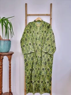 Pure Cotton Olive Mustard Ikat Print House Dressing Robe Spa Kimono Beach Coverup/Comfy Maternity New Mom Couple Set His Her Christmas Gift 15 Pure Cotton Olive Mustard Ikat Print House Dressing Robe Spa Kimono Beach Coverup/Comfy Maternity New Mom Couple Set His Her Christmas Gift -Jewellery Paradise il fullxfull.4229839328 4b64