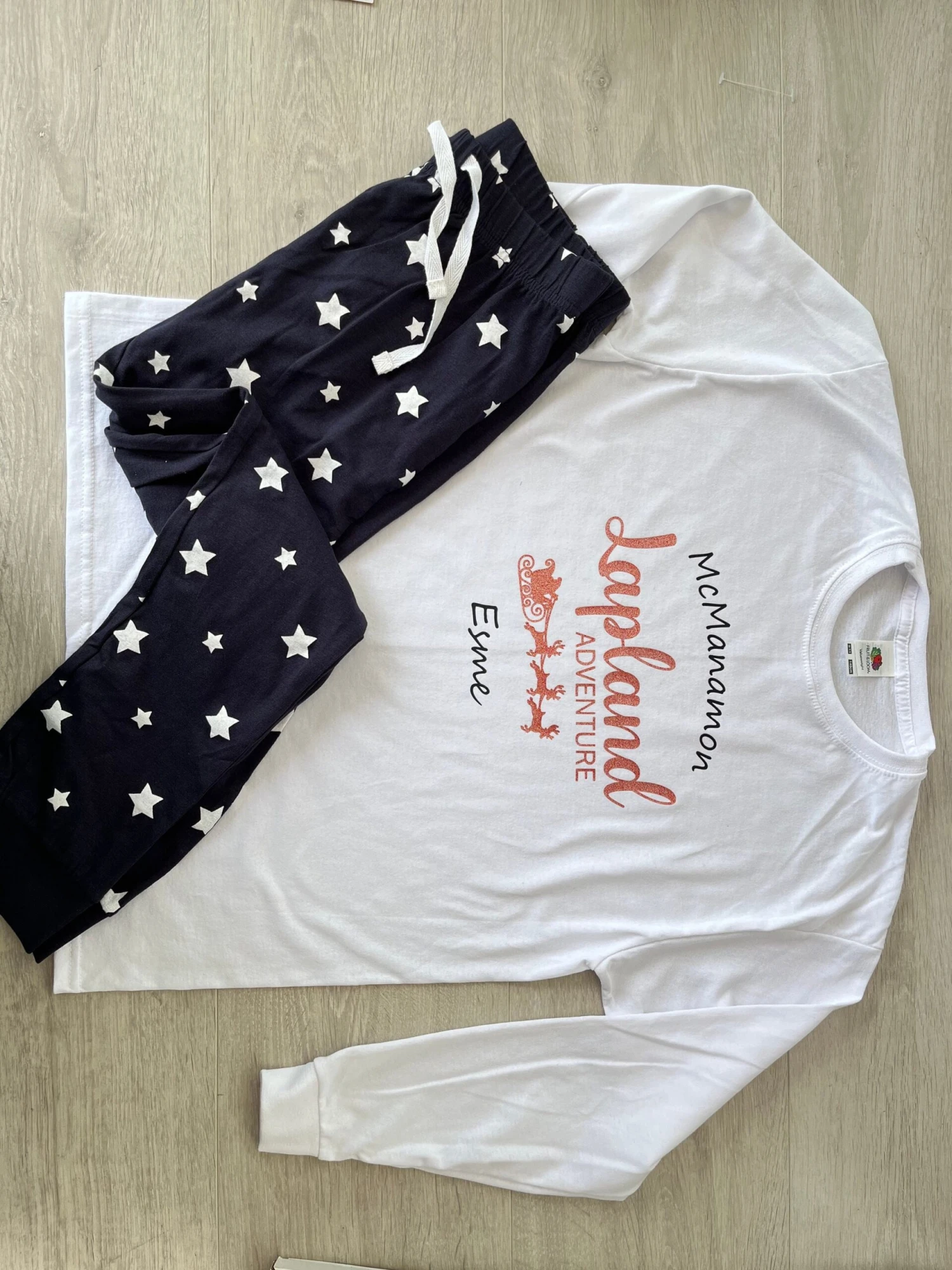 Personalised Lapland Family Christmas Pyjamas, Christmas Eve Pyjamas, Family Christmas Pyjamas, Long Sleeve Pjs. 7 Personalised Lapland Family Christmas Pyjamas, Christmas Eve Pyjamas, Family Christmas Pyjamas, Long Sleeve Pjs. - Image 5