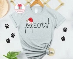 Funny Christmas Cat Shirt, Cat Lover TShirt For Women, Cat Lover Gift, Cat Mum Shirt, Christmas Gifts For Friends UK -Jewellery Paradise il fullxfull.4232242607 t1xg