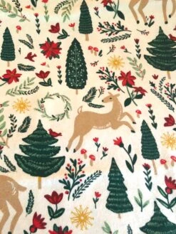 Christmas Traditions On Lt Tan Flannel Pajama Pants, Lounge Pants, Matching Family Pj's, Available Is Sizes XS-XXL, With "DEEP" Pockets!