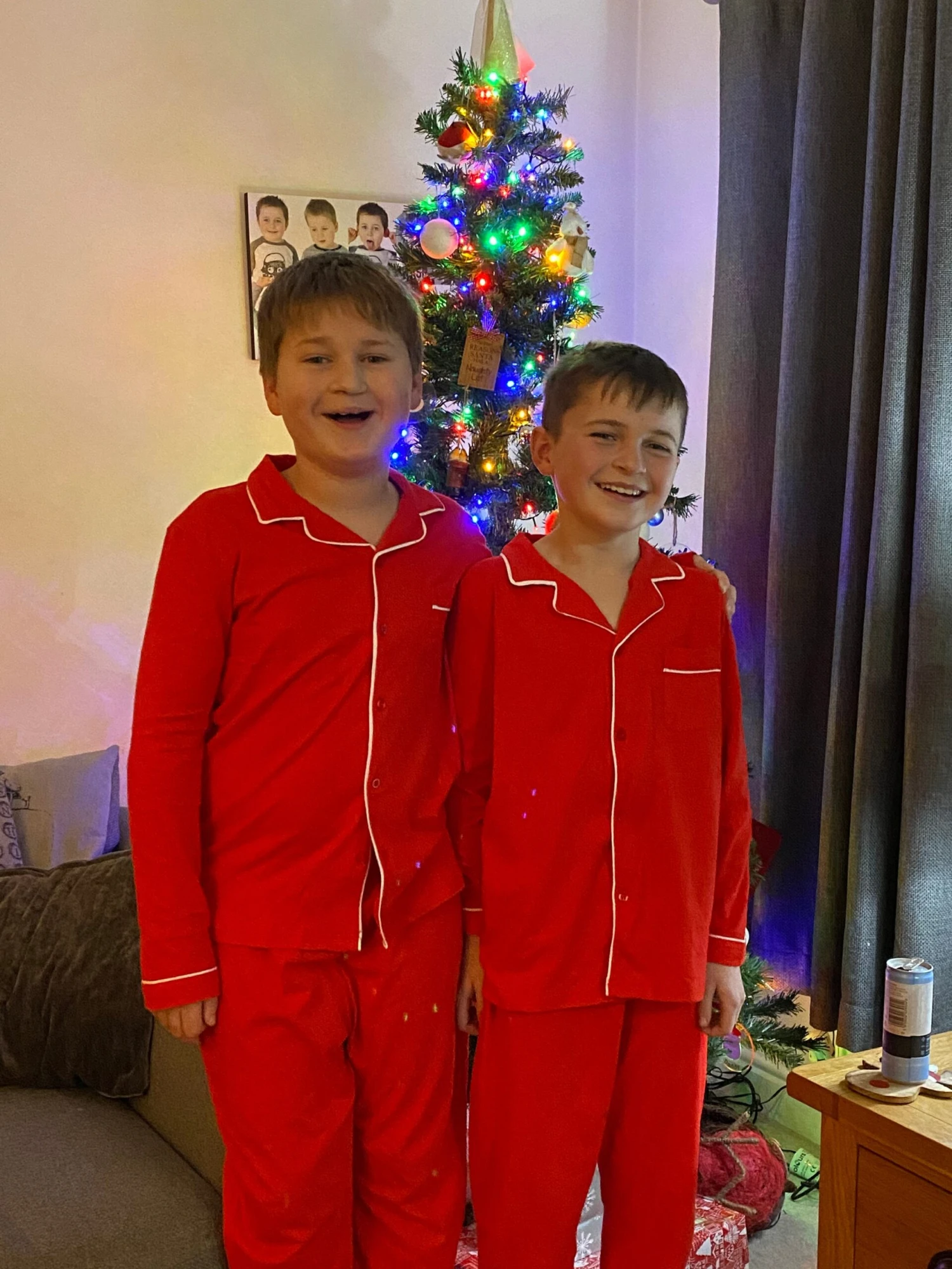 Matching Family Christmas Pyjamas, Personalised Pyjamas, Family Pyjamas, Couples Pyjamas, Couples Gift, Matching Set Christmas Family Pjs 7 Matching Family Christmas Pyjamas, Personalised Pyjamas, Family Pyjamas, Couples Pyjamas, Couples Gift, Matching Set Christmas Family Pjs - Image 5
