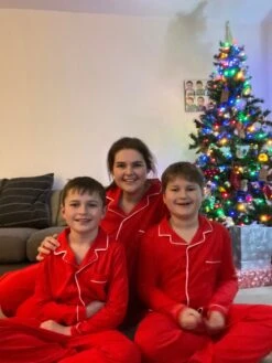 Matching Family Christmas Pyjamas, Personalised Pyjamas, Family Pyjamas, Couples Pyjamas, Couples Gift, Matching Set Christmas Family Pjs