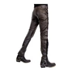 Laced Leather Pants, Bikers Pant Cow Waxy Leather Trouser, Cowboy Leather Pant, Party Pant, Cowboy Leather Pant, Christmas Gift -Jewellery Paradise il fullxfull.4234262650 gpj6