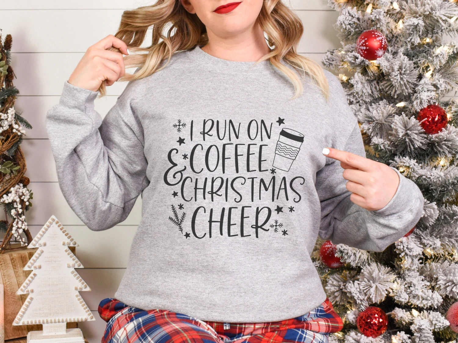 Coffee And Christmas Cheer Sweater, Christmas Top, Cute Xmas Jumper, Christmas Coffee Sweater, Xmas Season Top, Funny Christmas Party Shirt 3 Coffee And Christmas Cheer Sweater, Christmas Top, Cute Xmas Jumper, Christmas Coffee Sweater, Xmas Season Top, Funny Christmas Party Shirt