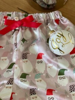 Christmas Satin Women PJ Shorts / Mother-Daughter Matching Shorts/ Christmas Bridesmaids Shorts -Jewellery Paradise il fullxfull.4243907356 nh9j