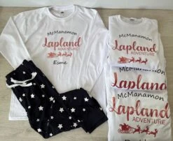 Personalised Lapland Family Christmas Pyjamas, Christmas Eve Pyjamas, Family Christmas Pyjamas, Long Sleeve Pjs. 18 Personalised Lapland Family Christmas Pyjamas, Christmas Eve Pyjamas, Family Christmas Pyjamas, Long Sleeve Pjs. -Jewellery Paradise il fullxfull.4248232575 or64
