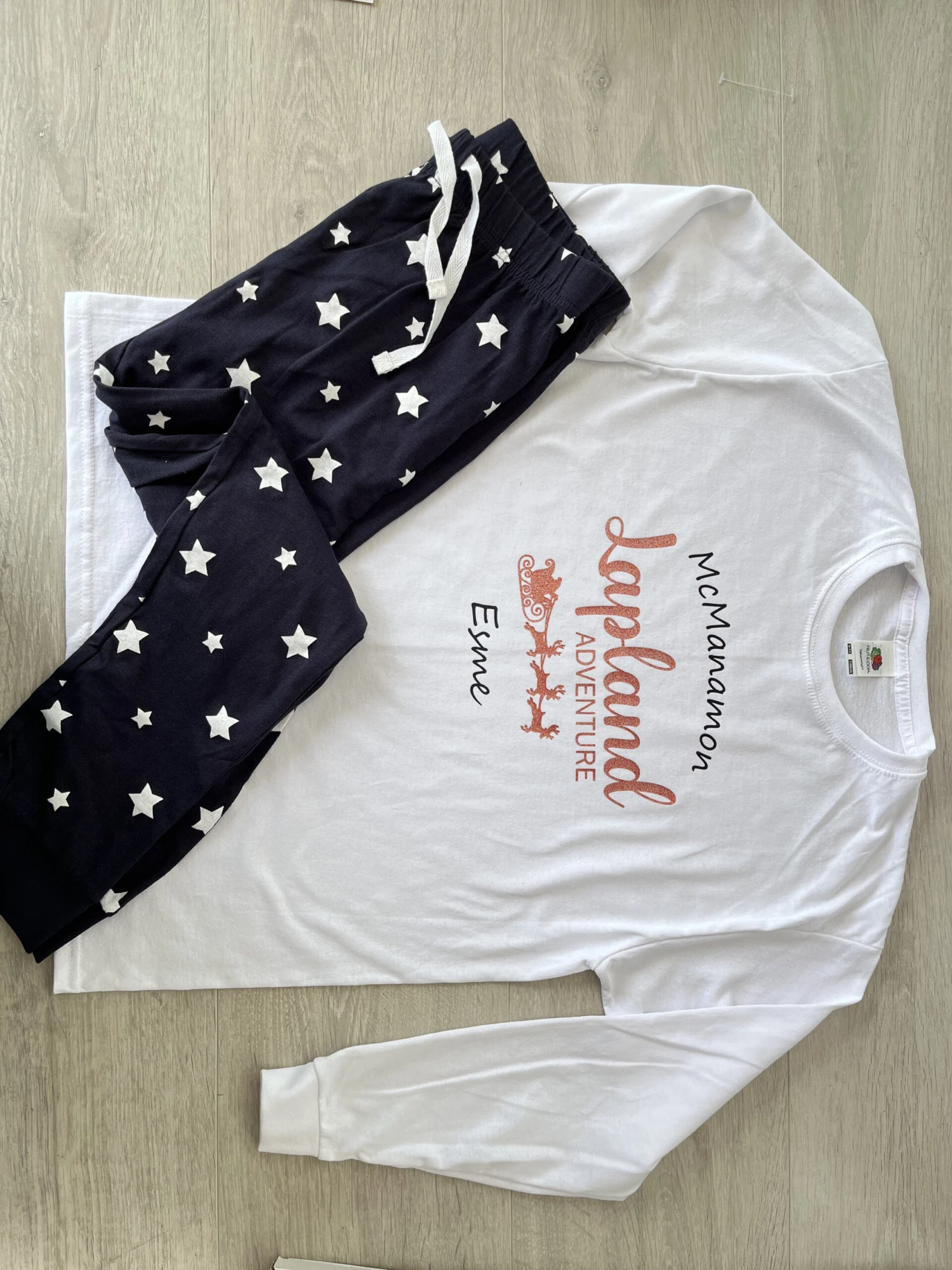 Personalised Lapland Family Christmas Pyjamas, Christmas Eve Pyjamas, Family Christmas Pyjamas, Long Sleeve Pjs. 9 Personalised Lapland Family Christmas Pyjamas, Christmas Eve Pyjamas, Family Christmas Pyjamas, Long Sleeve Pjs. - Image 7