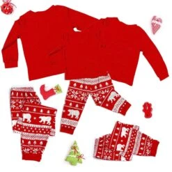 2023 Christmas Family Matching Pajamas Adults Kids Family Matching Outfits Family Xmas Pyjamas Christmas Pjs -Jewellery Paradise il fullxfull.4251110932 5y7m