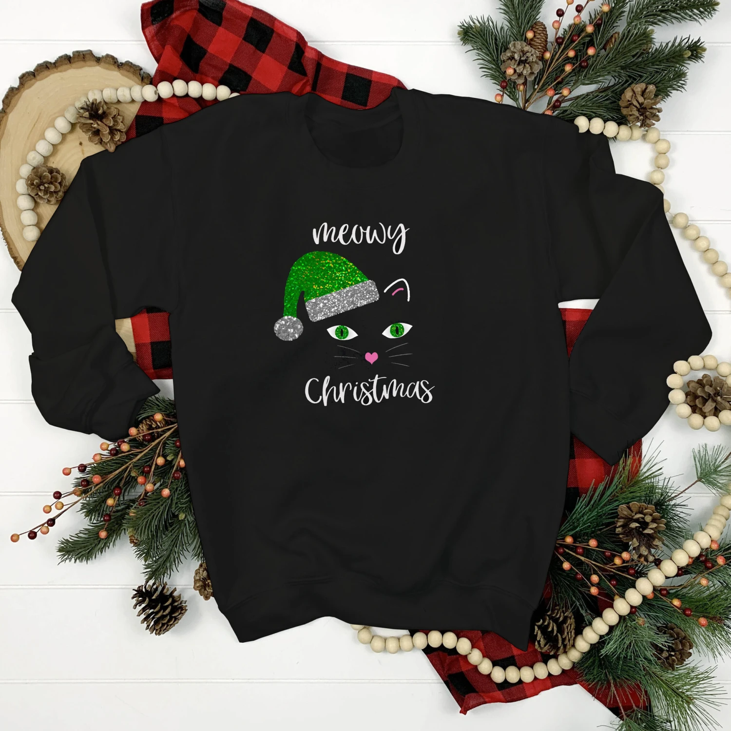 Meowy Christmas Cat Festive Jumper 4 Meowy Christmas Cat Festive Jumper - Image 2