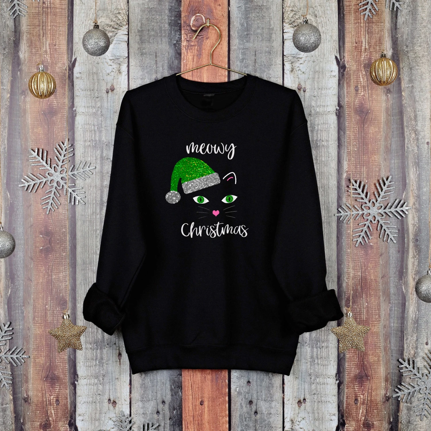 Meowy Christmas Cat Festive Jumper 5 Meowy Christmas Cat Festive Jumper - Image 3