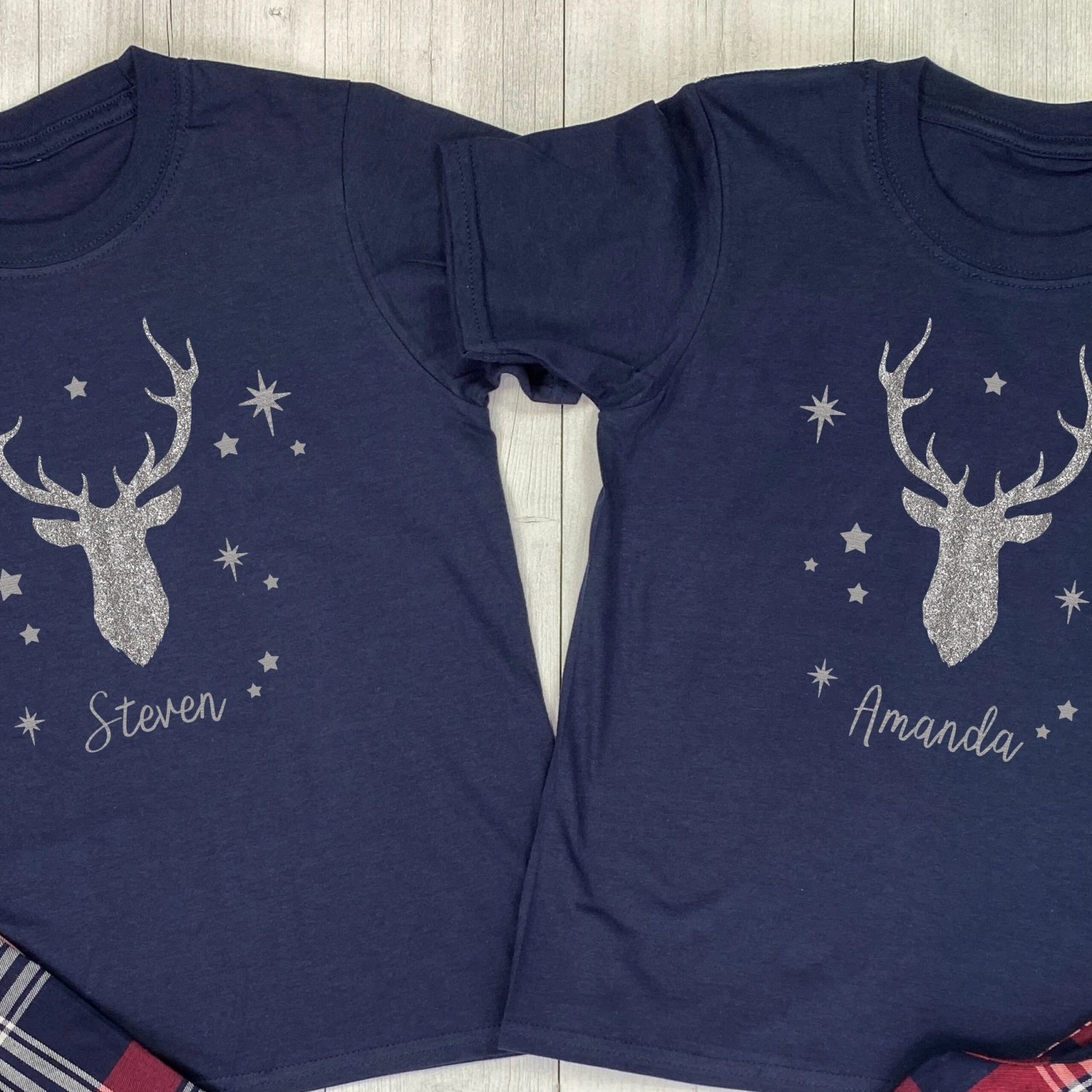 Matching Family Christmas Pyjamas, Personalised Pyjamas, Family Pyjamas, Couples Pyjamas, Family Pajamas, Personalised Pyjamas, Family Pjs 4 Matching Family Christmas Pyjamas, Personalised Pyjamas, Family Pyjamas, Couples Pyjamas, Family Pajamas, Personalised Pyjamas, Family Pjs - Image 2