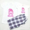 Personalised Matching Christmas Mum And Daughter Pyjamas,Mum And Daughter Gnome Pink Tartan Pyjamas,Mum And Me Pyjamas -Jewellery Paradise il fullxfull.4257252012 l461