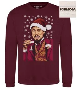 Leonardo Meme Christmas Jumper DiCaprio Ugly Xmas Sweater Adults & Kids
