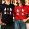 TSHIRT (5129) CHRISTMAS CAT Lighting Cats T-Shirt Funny Meowy Catmas Elf Costume Outfit Xmas Holiday Gift Shirt -Jewellery Paradise il fullxfull.4260367466 cy7g