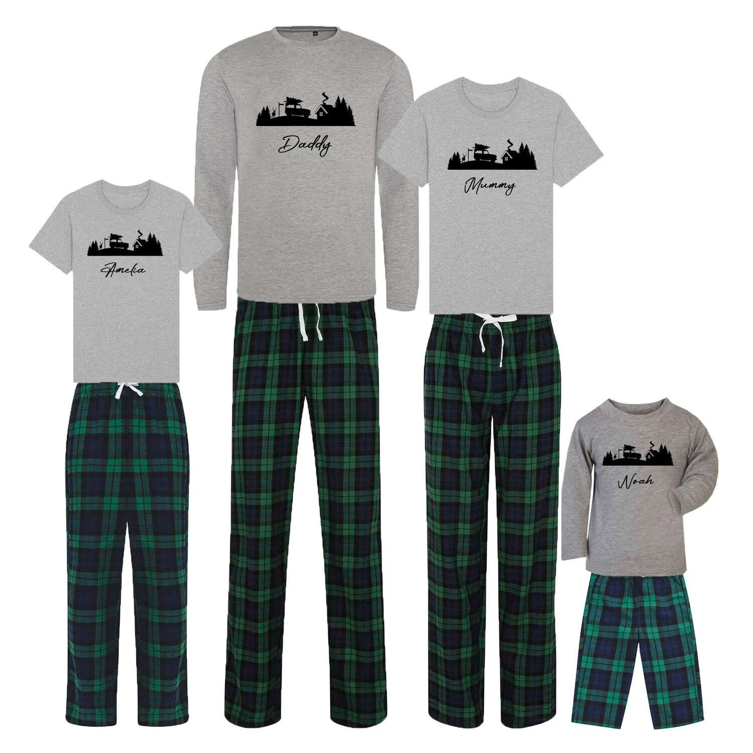 Personalised Matching Couples Christmas Pyjamas , Personalised PJs For Men And Women, His And Hers Pajamas 11 Personalised Matching Couples Christmas Pyjamas , Personalised PJs For Men And Women, His And Hers Pajamas - Image 9