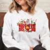 Merry Christmas Sweatshirt, Christmas Latte Coffee Sweatshirt, Christmas Santa Hoodie, Christmas Gift Hoodie, Christmas Unisex Jumper