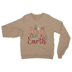 Peace On Earth Sweatshirt,Christmas Jumper, Family Christmas Shirt, Christian Christmas Shirt, Family Matching Christmas Sweater -Jewellery Paradise il fullxfull.4265797706 704o