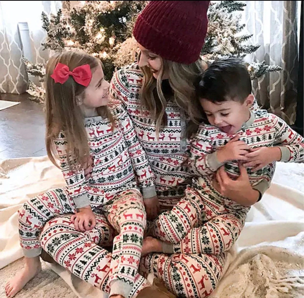 Christmas Family Matching Pajamas Set Adult Kid Christmas Family Matching Outfits 2023 Christmas Family Pj’s Romper Mum Dad Kids Pjs 5 Christmas Family Matching Pajamas Set Adult Kid Christmas Family Matching Outfits 2023 Christmas Family Pj’s Romper Mum Dad Kids Pjs - Image 3