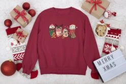 Christmas Drinks Sweatshirt, Christmas Latte Sweater, Christmas Jumper Uk, Christmas Hoodie, Retro Christmas Jumper, Ugly Christmas Jumper, 18 Christmas Drinks Sweatshirt, Christmas Latte Sweater, Christmas Jumper Uk, Christmas Hoodie, Retro Christmas Jumper, Ugly Christmas Jumper, -Jewellery Paradise il fullxfull.4270816154 sc3u
