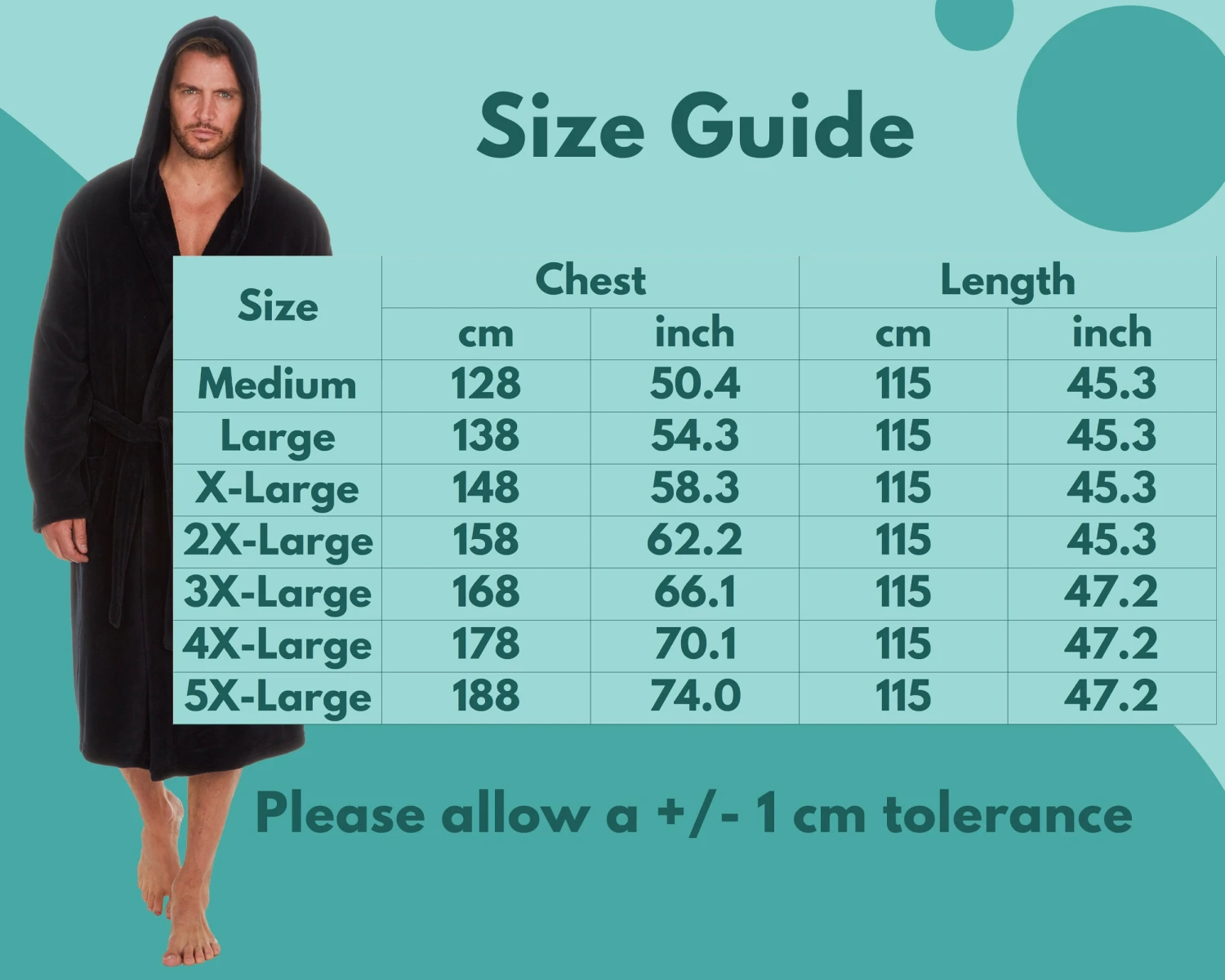 Personalised Mens Dressing Gown Hooded Energy Saving Robe Embroidered Name Gift Idea Christmas Dad Husband Boyfriend Father Valentine's Day 10 Personalised Mens Dressing Gown Hooded Energy Saving Robe Embroidered Name Gift Idea Christmas Dad Husband Boyfriend Father Valentine's Day - Image 8